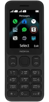Мобильный телефон NOKIA 125 Dual SIM (black) TA-1253, купить в rim.org.ru, гарантия на товар, доставка по ДНР