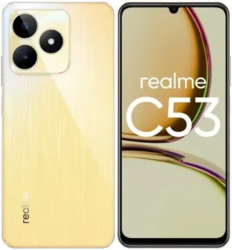 Смартфон REALME C53 6/128Gb NFC (champion gold), купить в rim.org.ru, гарантия на товар, доставка по ДНР