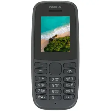 Мобильный телефон NOKIA 105 Dual SIM TA-1428 (charcoal), купить в rim.org.ru, гарантия на товар, доставка по ДНР