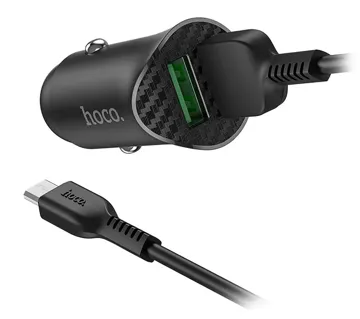 Автомобильное зарядное устройство HOCO Car charger Z39 3.0A QC3.0 быстрая зарядка (Blue), купить в rim.org.ru, гарантия на товар, доставка по ДНР