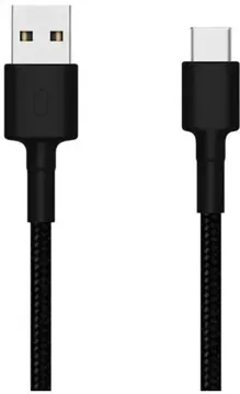 Кабель XIAOMI Mi Type-C Braided Cable (1m) (Black) (SJV4109GL), купить в rim.org.ru, гарантия на товар, доставка по ДНР