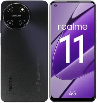 Смартфон REALME 11 4G 8/128Gb NFC (black), купить в rim.org.ru, гарантия на товар, доставка по ДНР