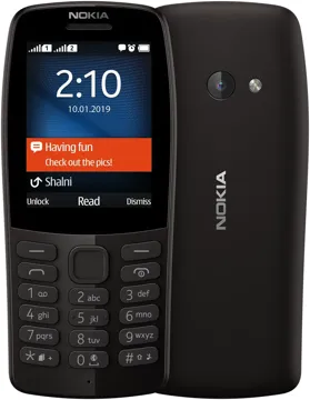 Мобильный телефон NOKIA 210 Dual SIM (black) 16OTRB01A02, купить в rim.org.ru, гарантия на товар, доставка по ДНР