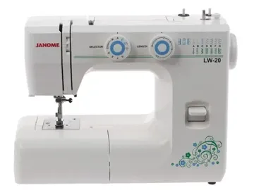 Швейная машинка JANOME LW-20, купить в rim.org.ru, гарантия на товар, доставка по ДНР