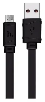 Кабель HOCO X5 micro USB Series 1m Black, купить в rim.org.ru, гарантия на товар, доставка по ДНР