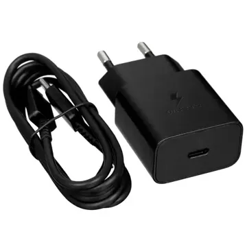 Зарядное устройство SAMSUNG 15W Power Adapter Type-C+Cable Black /EP-T1510XBEGRU, купить в rim.org.ru, гарантия на товар, доставка по ДНР