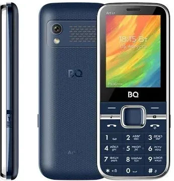 Мобильный телефон BQ BQM-2448 Art L+ Blue, купить в rim.org.ru, гарантия на товар, доставка по ДНР