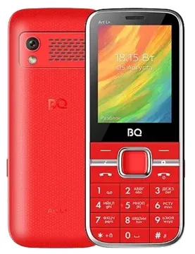 Мобильный телефон BQ BQM-2448 Art L+ Red, купить в rim.org.ru, гарантия на товар, доставка по ДНР