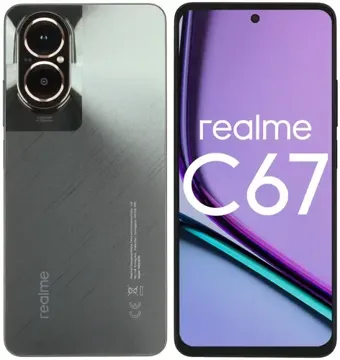 Смартфон REALME C67 8/256Gb NFC (black rock), купить в rim.org.ru, гарантия на товар, доставка по ДНР