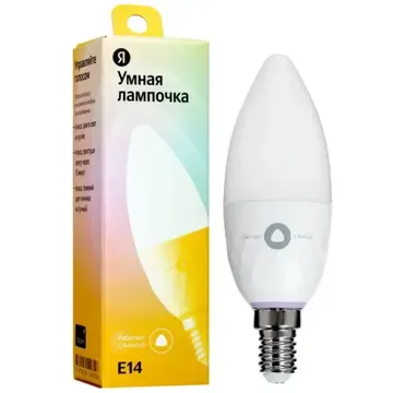 Лампа YANDEX YNDX00017 E14 (900лм, 2700-6500К), купить в rim.org.ru, гарантия на товар, доставка по ДНР