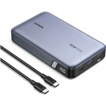 Внешний аккумулятор UGREEN 20000mAh 100W USB-C PB720 (25188), купить в rim.org.ru, гарантия на товар, доставка по ДНР