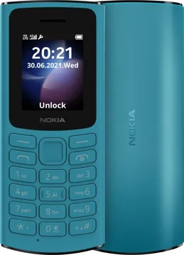 Мобильный телефон NOKIA 105 Dual SIM (cyan) TA-1557, купить в rim.org.ru, гарантия на товар, доставка по ДНР