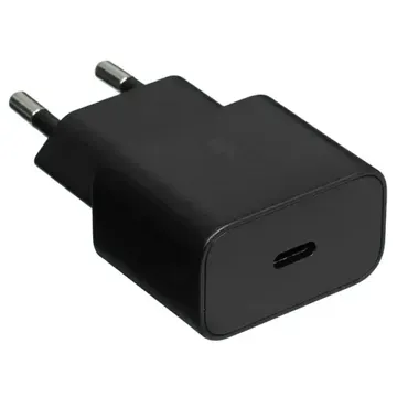 Сетевая зарядка SAMSUNG 25W Travel Adapter + Type-C cable Black EP-T2510, купить в rim.org.ru, гарантия на товар, доставка по ДНР