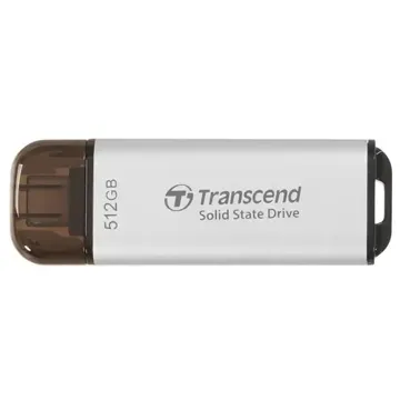 Внешний SSD накопитель TRANSCEND 512GB USB 3.1 Gen 2 Type-C ESD300 Silver (TS512GESD300S), купить в rim.org.ru, гарантия на товар, доставка по ДНР