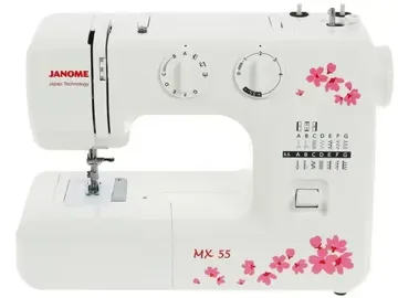 Швейная машина JANOME MX 55, купить в rim.org.ru, гарантия на товар, доставка по ДНР